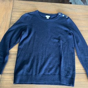 J.Crew Dark Blue Sweater
